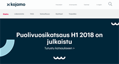 Desktop Screenshot of kojamo.fi